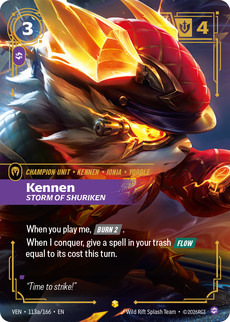 Kennen, Storm of Shuriken