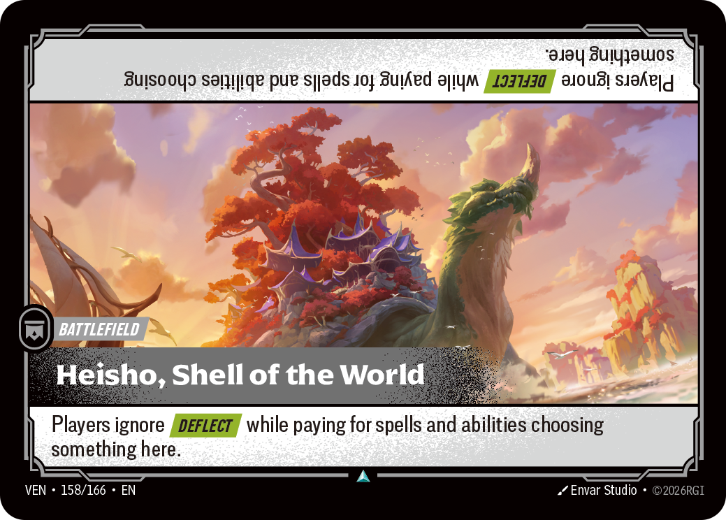 Heisho, Shell of the World
