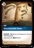Questionable Tome