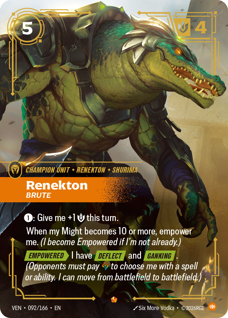 Renekton, Brute
