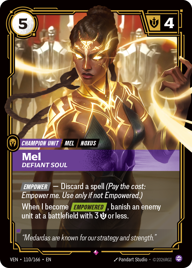 Mel, Defiant Soul