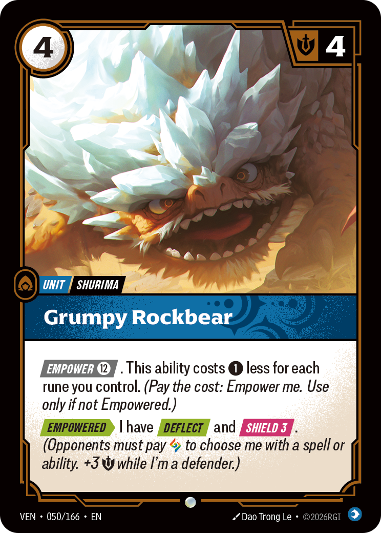 Grumpy Rockbear