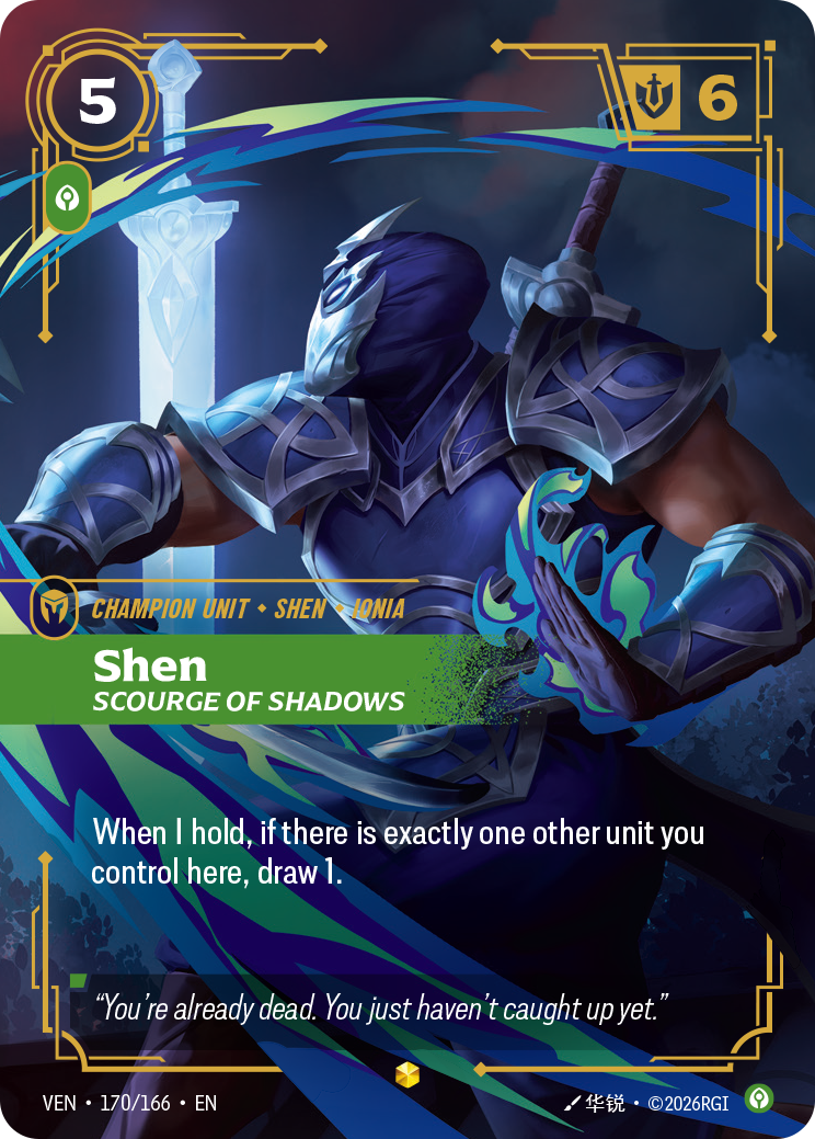 Shen, Scourge of Shadows