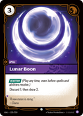 Lunar Boon