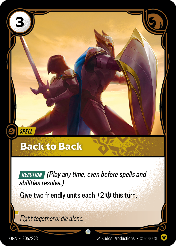 Back to Back