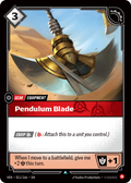 Pendulum Blade
