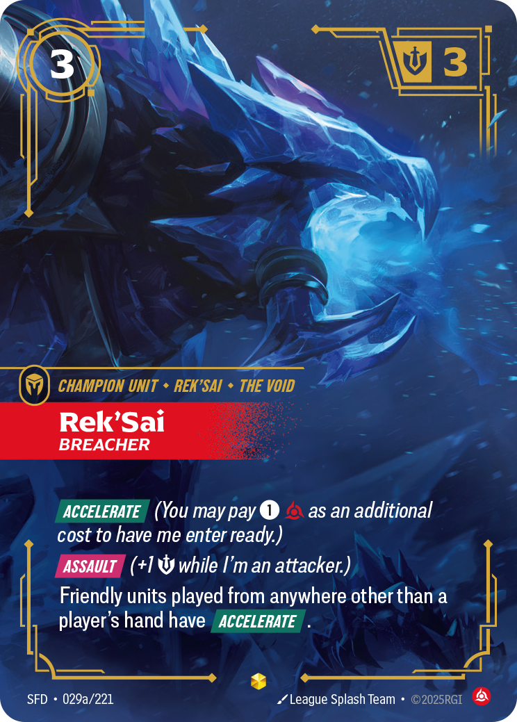 Rek'Sai, Breacher