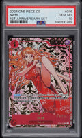 2024 ONE PIECE CHINESE 1ST ANNIVERSARY NAMI PSA 10 Cert 160200789