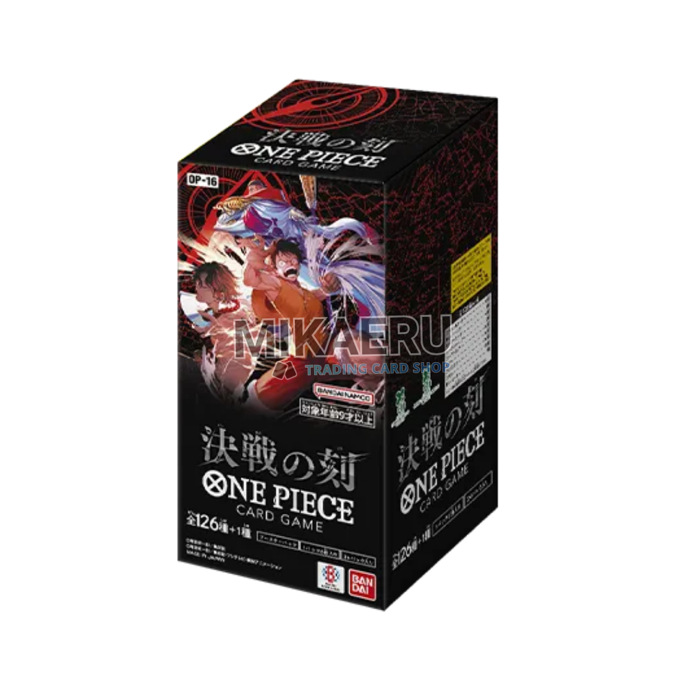 ONE PIECE OP-16 Booster Box — The Time of Battle (Japanese)