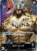 Rob Lucci (Parallel) (Parallel) — Parallel Leader — OP07-079 ONE PIECE Card Game